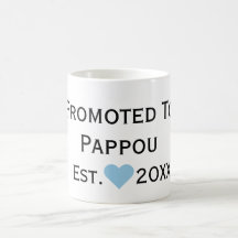 Promocionado A Pappou Black & Blue Mug