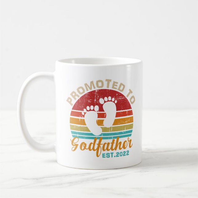 Taza De Café Promocionado al Padrino Este. 2022 (Izquierda)