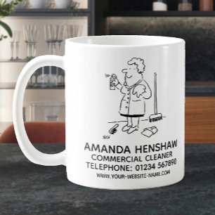 Taza De Café Promocional Limpiador Comercial