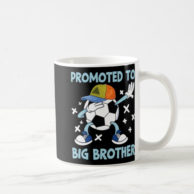 Taza De Café Promoted To Big Brother Soccer Design  (Derecha)
