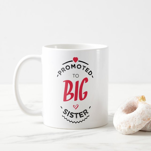 Taza De Café Promoted to big sister (Con donut)