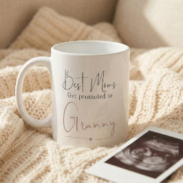 Taza De Café Promoted to Granny Gift Pregnancy Announcement