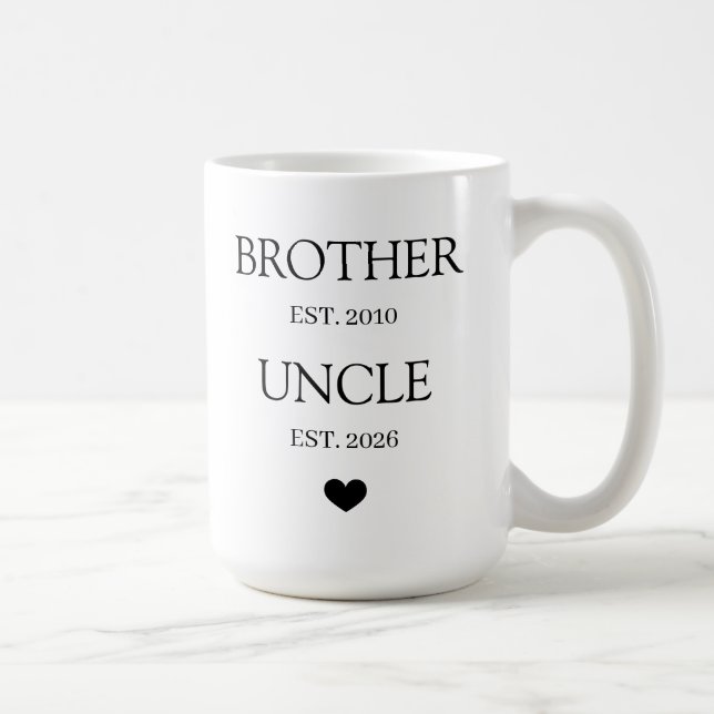 Taza De Café Promoted to Uncle  (Derecha)