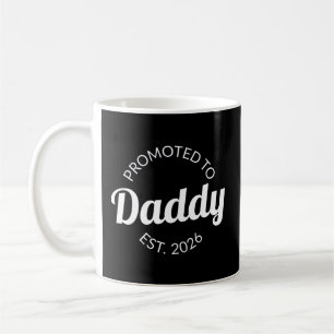 Taza De Café Promovido A Daddy Est. I 2026