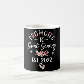 Taza De Café Promovido A Gran Abuela EST 2022