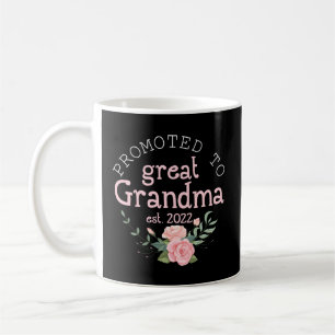 Taza De Café Promovido A La Gran Abuela Este 2022 Por Primera V