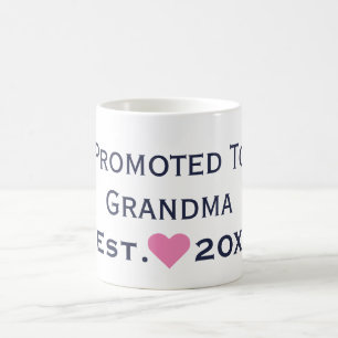 Taza De Café Promovido a la marina de guerra de la abuela y a
