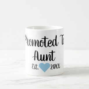 Taza De Café Promovido A Tía Mug