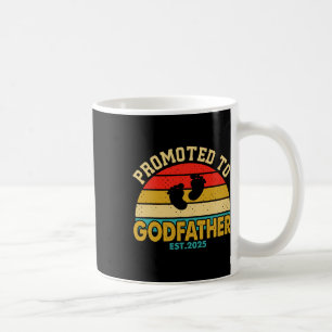 Taza De Café Promovido Al Padrino 2025 Camisas Vintage New Fath