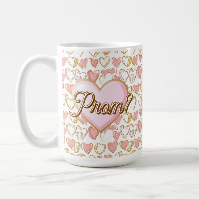 Taza De Café Promposal | Asking a Girl to Prom (Izquierda)