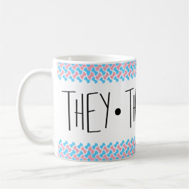 Taza De Café Pronombres Ellos/Les/Sus