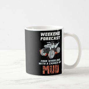 Taza De Café Pronóstico de fin de semana Cuatro ruedas - 4rueda