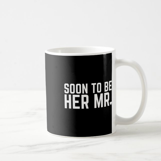 Taza De Café Pronto Será Su Futuro Esposo Groom Boda Mar (Derecha)