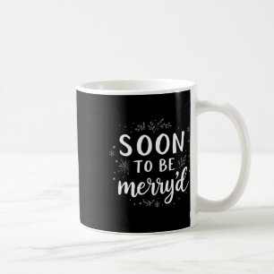 Taza De Café Pronto Serán Varios Navidades Comprometidos Pareja