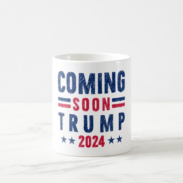 Taza De Café Pronto Trump 2024 (Centro)