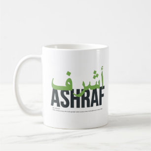 Taza De Café Pronunciación y significado del nombre Ashraf