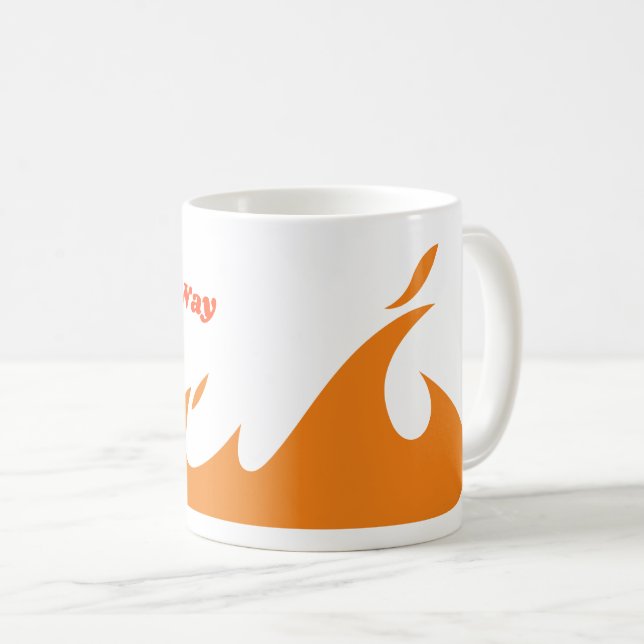 TAZA DE CAFÉ PROPAGAR INCENDIO (Anverso derecho)