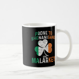 Taza De Café Propenso a travesuras y disparates divertido St Pa