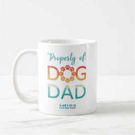 Taza De Café Propiedad de Dog Dad