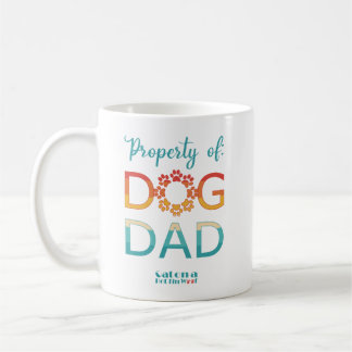 Taza De Café Propiedad de Dog Dad