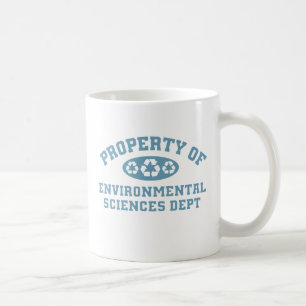 Taza De Café Propiedad De Las Ciencias Ambientales