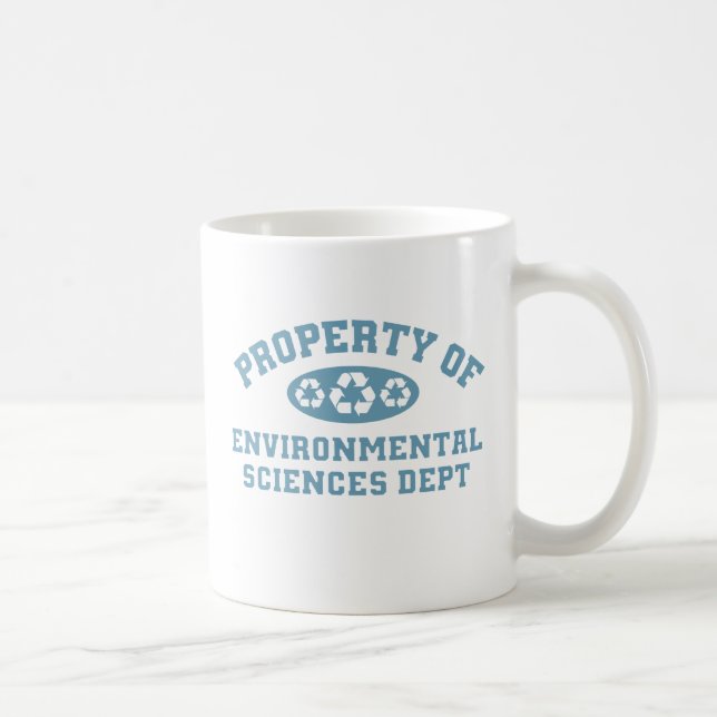 Taza De Café Propiedad De Las Ciencias Ambientales (Derecha)