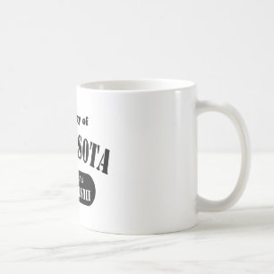 Taza De Café Propiedad de Minnesota -texto negro
