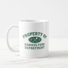 Taza De Café Propiedad Del Departamento De Agricultura Mug