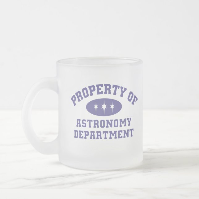 Taza De Café Propiedad Del Departamento De Astronomía (Izquierda)