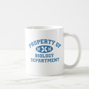Taza De Café Propiedad del Departamento de Biología