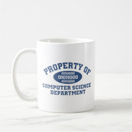 Taza De Café Propiedad Del Departamento De Ciencias De La Compu