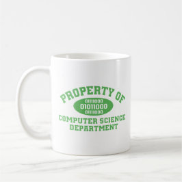 Taza De Café Propiedad del Departamento de Ciencias de la Compu