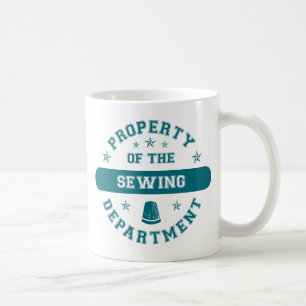 Taza De Café Propiedad del departamento de costura