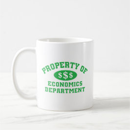 Taza De Café Propiedad Del Departamento De Economía