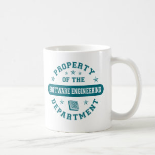 Taza De Café Propiedad del departamento de la ingeniería de