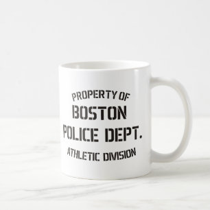 Taza De Café Propiedad del departamento de la policía de Bosto