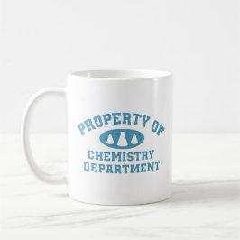 Taza De Café Propiedad Del Departamento De Química