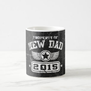 Taza De Café Propiedad del nuevo papá 2015