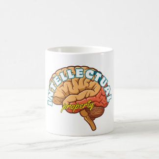 Taza De Café "Propiedad intelectual"