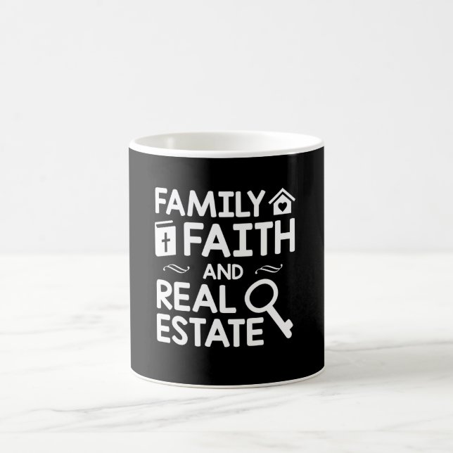 Taza De Café Propiedades inmobiliarias de la fe cristiana de la (Centro)