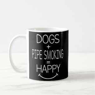 Taza De Café Propietario de perro Fumadores de tubería Fumar