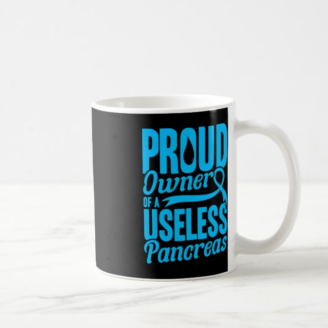 Taza De Café Propietario de una diabetes pancreática inútil (Derecha)