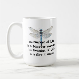 Taza De Café Propósito de la cita de talento de la misión de la