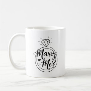 Taza De Café Propuesta de Casamiento
