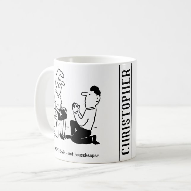 Taza De Café Propuesta de matrimonio incómodo (Anverso izquierdo)