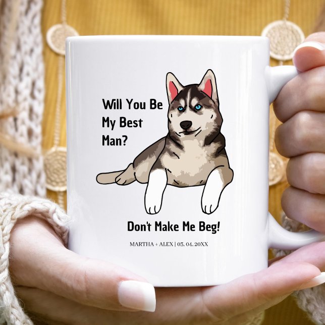 Taza De Café Propuesta divertida para padrinos de boda ¿Quieres (Subido por el creador)