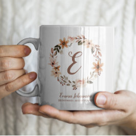 Taza De Café Propuesta personalizada del partido de novias