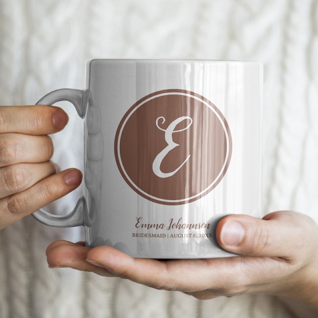 Taza De Café Propuesta personalizada del partido de novias (Subido por el creador)