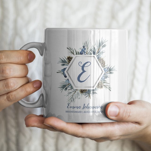 Taza De Café Propuesta personalizada para Damas de Honor para l (Subido por el creador)