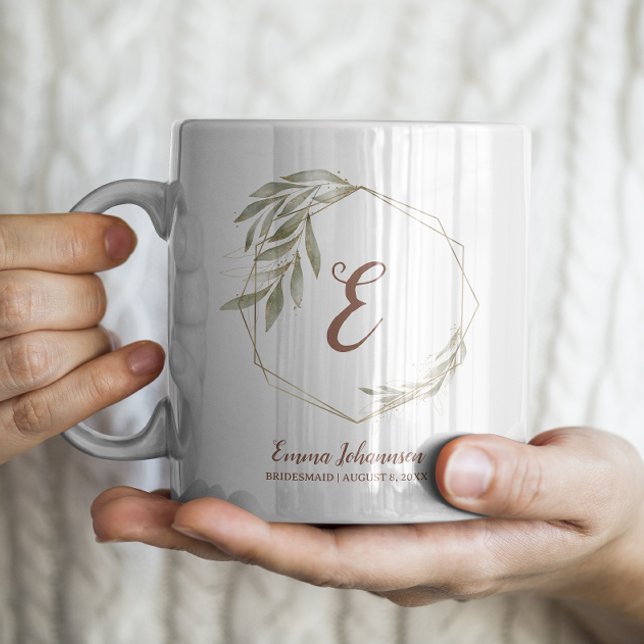 Taza De Café Propuesta personalizada para Damas de Honor para l (Subido por el creador)